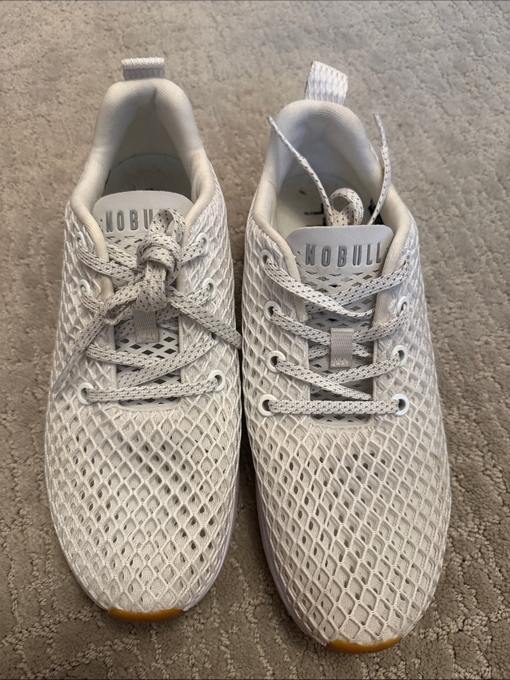 NOBULL White Mesh Athletic Trainers